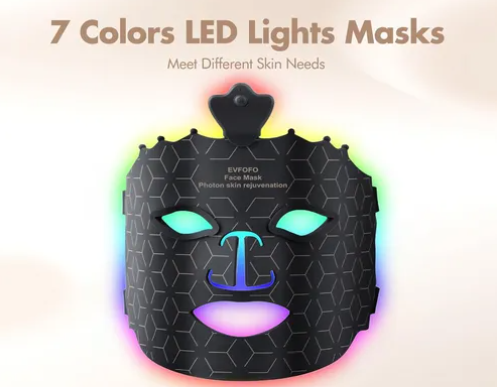 Máscara LED Facial 4 en 1 Rejuvenecimiento y Fototerapia