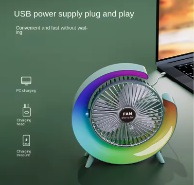 Ventilador Portátil LED