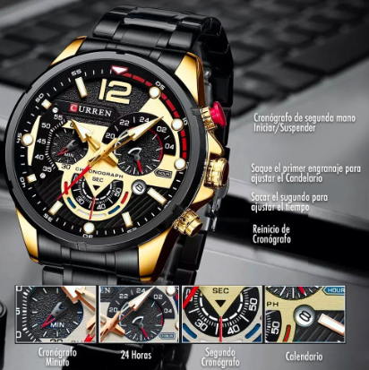 Reloj Curren 8395 Hombre Elegancia que destaca