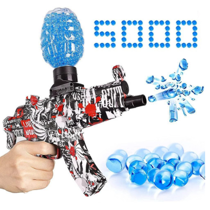 Pistola de Hidrogel The Baby Shop - con 1200 bolas de gel y 5