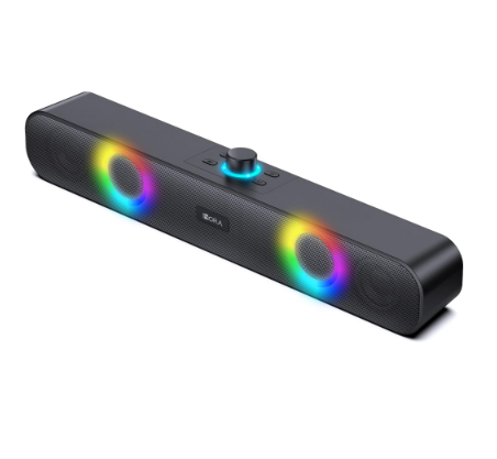 Barra Sonido Bluetooth Portatil Recargable RGB AUX MICROSD USB