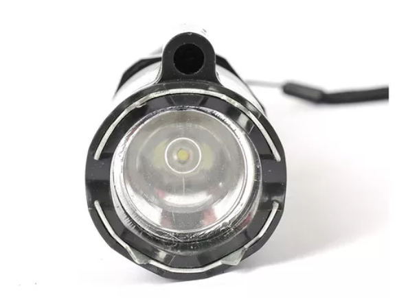 Linterna Taser Con Laser Recargable