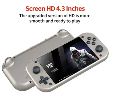 Consola Portátil Emulador de Juegos PSP N64 Pantalla IPS 4.3" M17