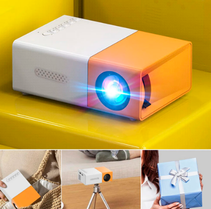 MINI PROYECTOR YG-300 400 LUMINES