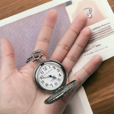 Reloj de bolsillo ferrocarril sale