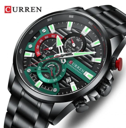 Curren 8415 Hombre Elegancia y Estilo Casual