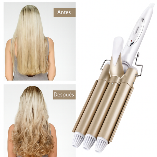 Rizadora de Ondas Triple