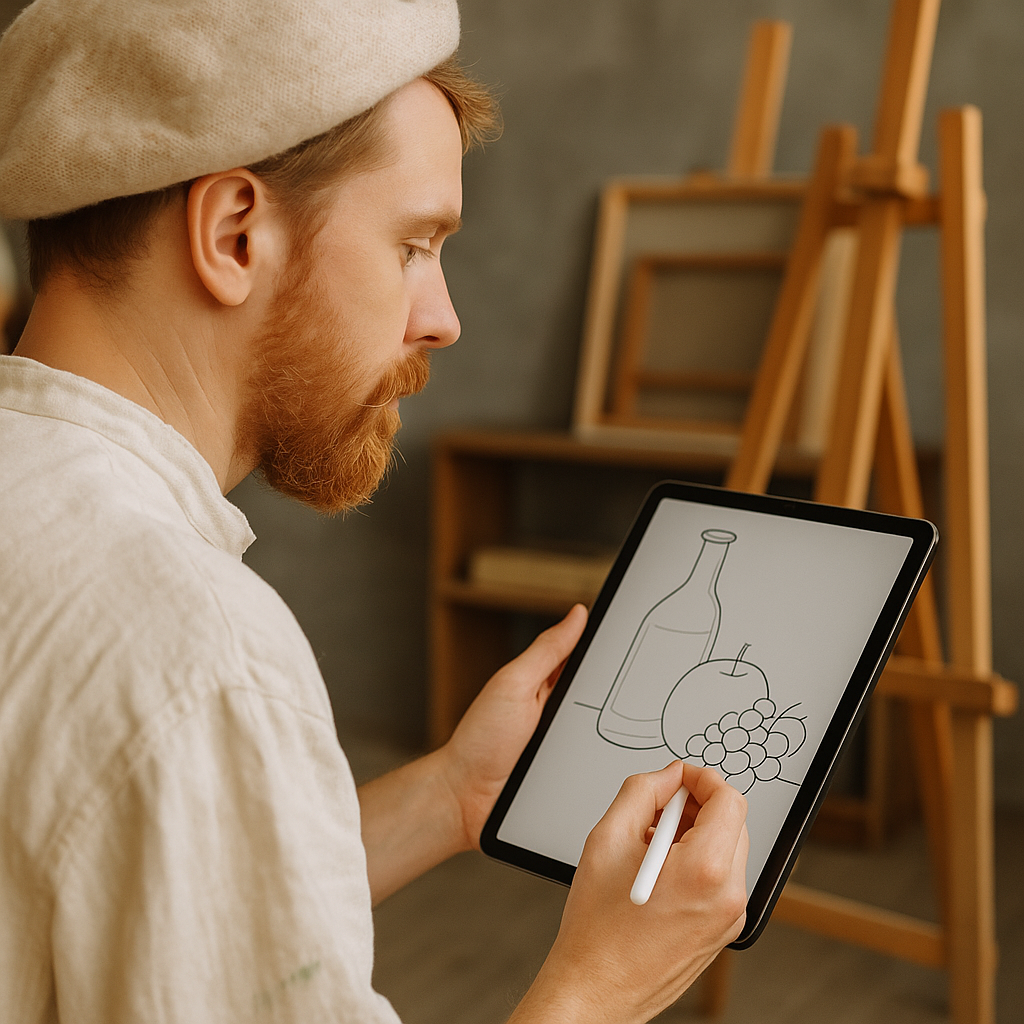 Lápiz Stylus para iPad Compatible 2018-2025 con Estuche Power Bank