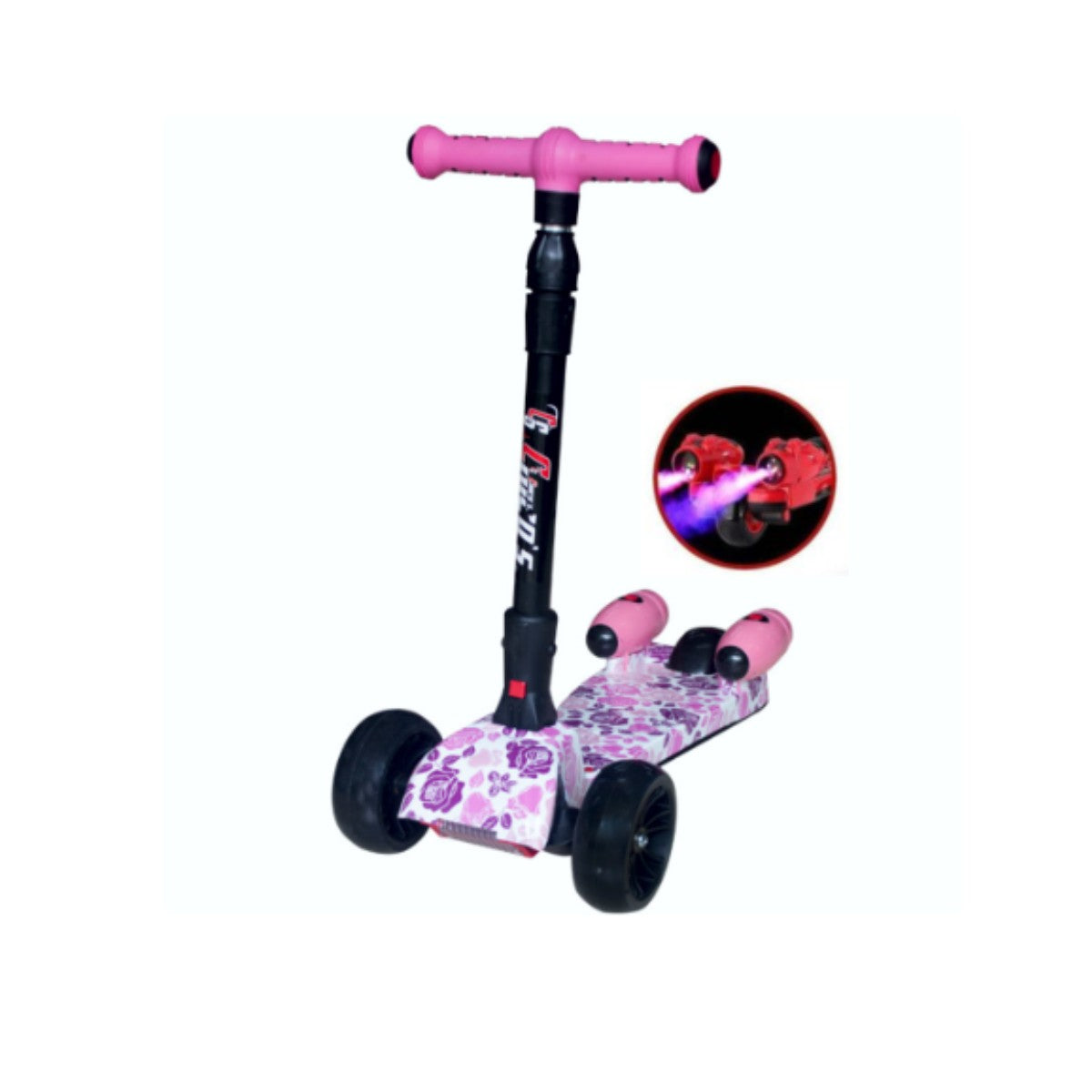 PATINETA SCOOTER CON HUMO