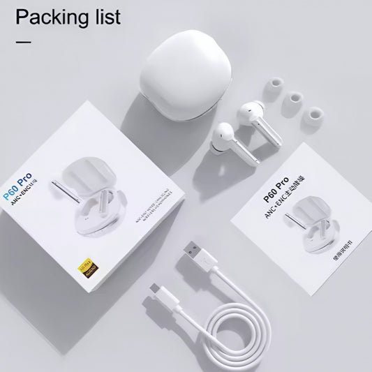 Audífonos P60 Pro Inalámbricos Sonido HD y AN