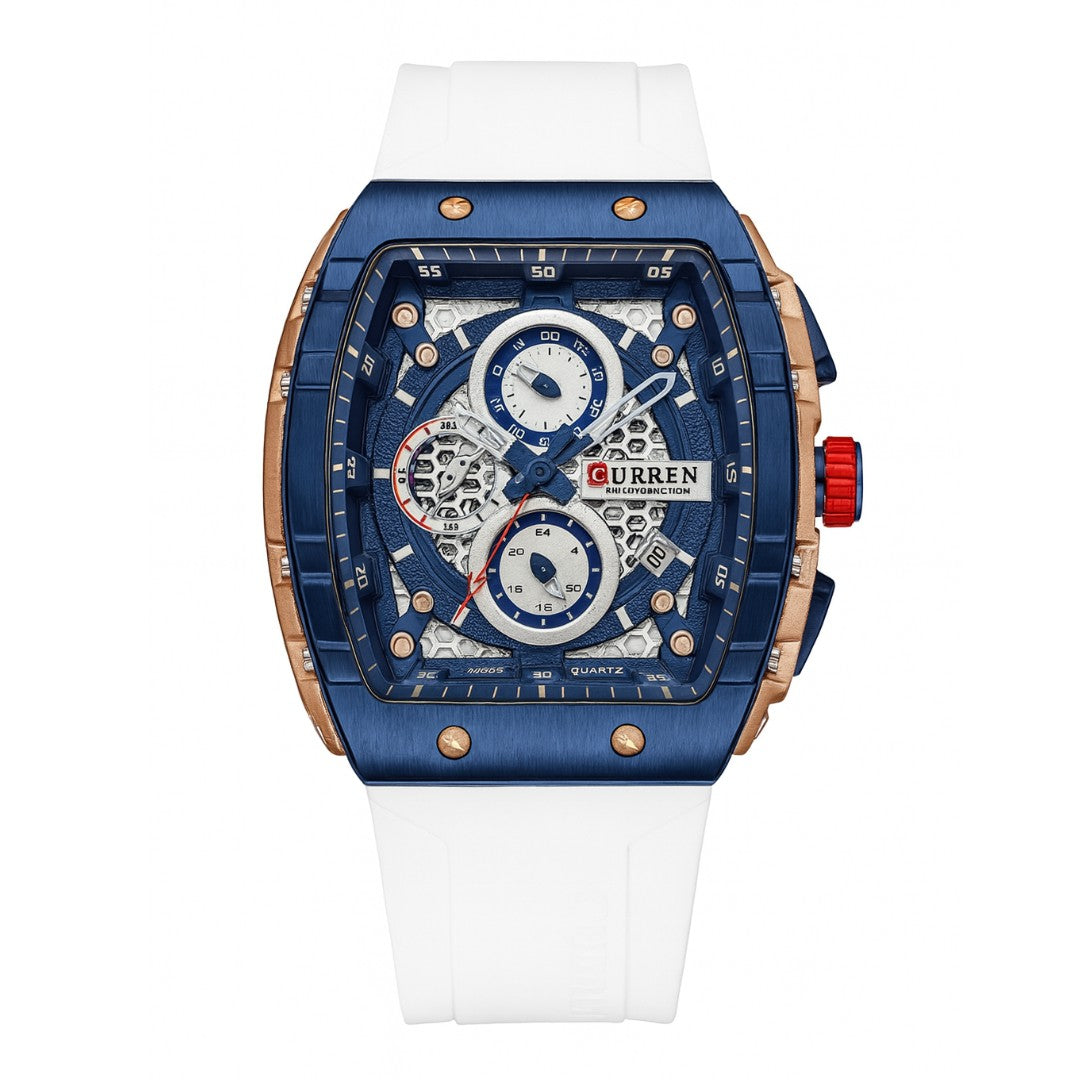 Reloj Curren 8422 Hombre Estilo Richard Mille y Cronógrafos
