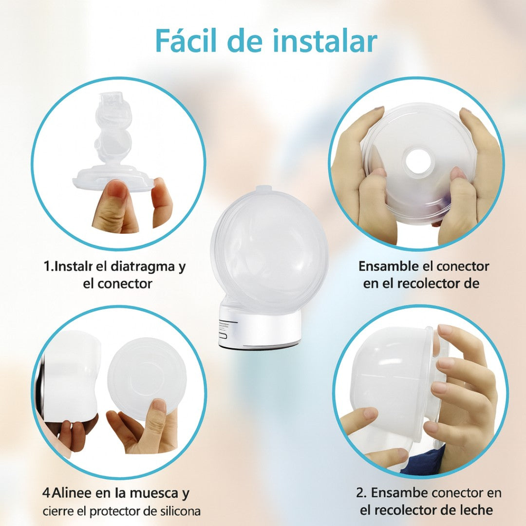 Extractor de Leche Portátil Eléctrico