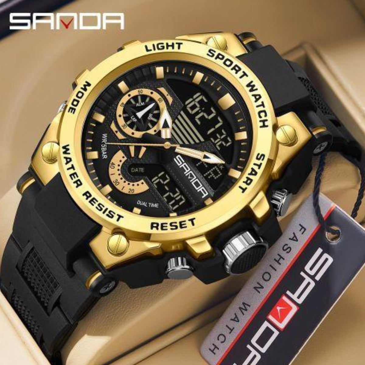 Reloj Deportivo SANDA 3302 para Hombre
