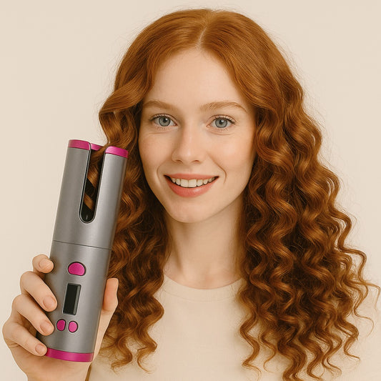 Rizador Automático Inalámbrico Rizos Perfectos en Minutos
