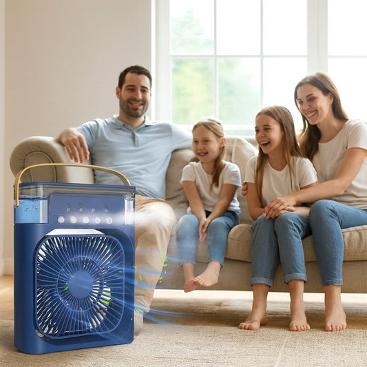 Ventilador Aire Acondicionado Portátil Enfría y Humidifica