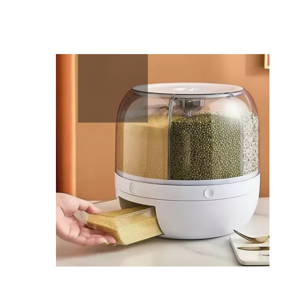 dispensador giratorio hermético