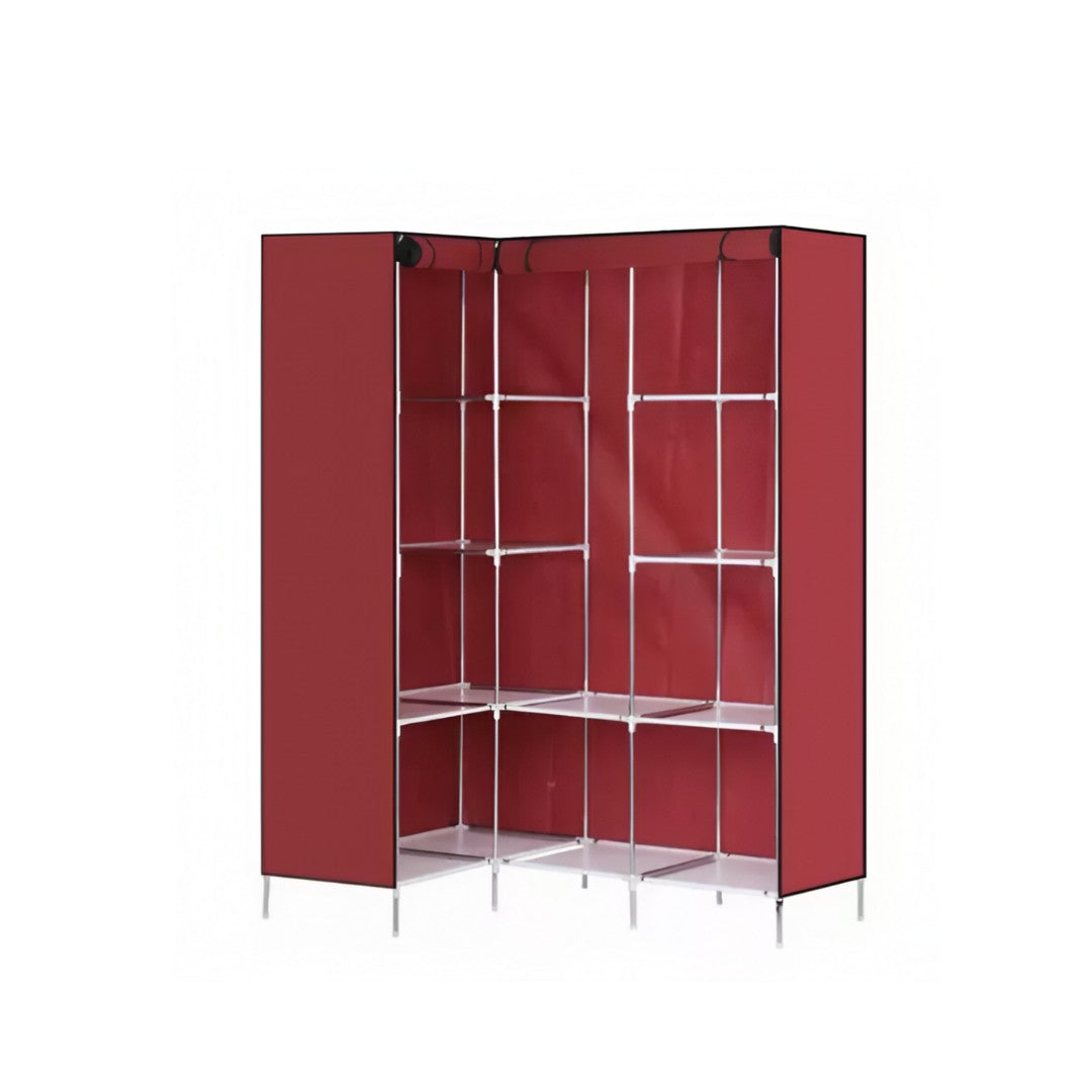 armario ropero esquinero de tela