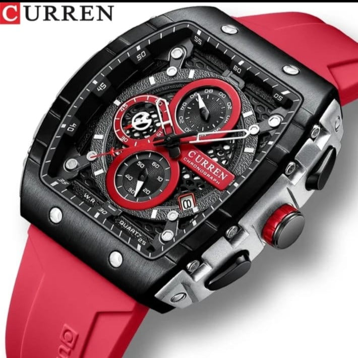 Reloj Curren 8422 Hombre Estilo Richard Mille y Cronógrafos