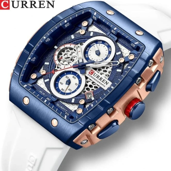 Reloj Curren 8422 Hombre Estilo Richard Mille y Cronógrafos