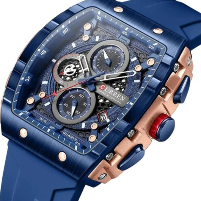 Reloj Curren 8422 Hombre Estilo Richard Mille y Cronógrafos