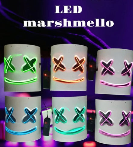 Mascaras de halloween con luz LED