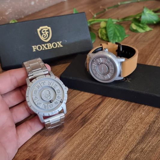 Reloj FoxBox FB0047 Hombre Diseño Magnético y Elegancia