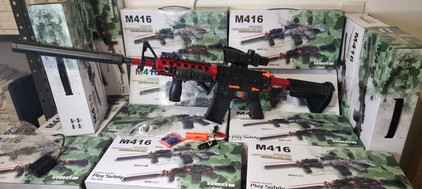 PISTOLA DE HIDROGEL M416