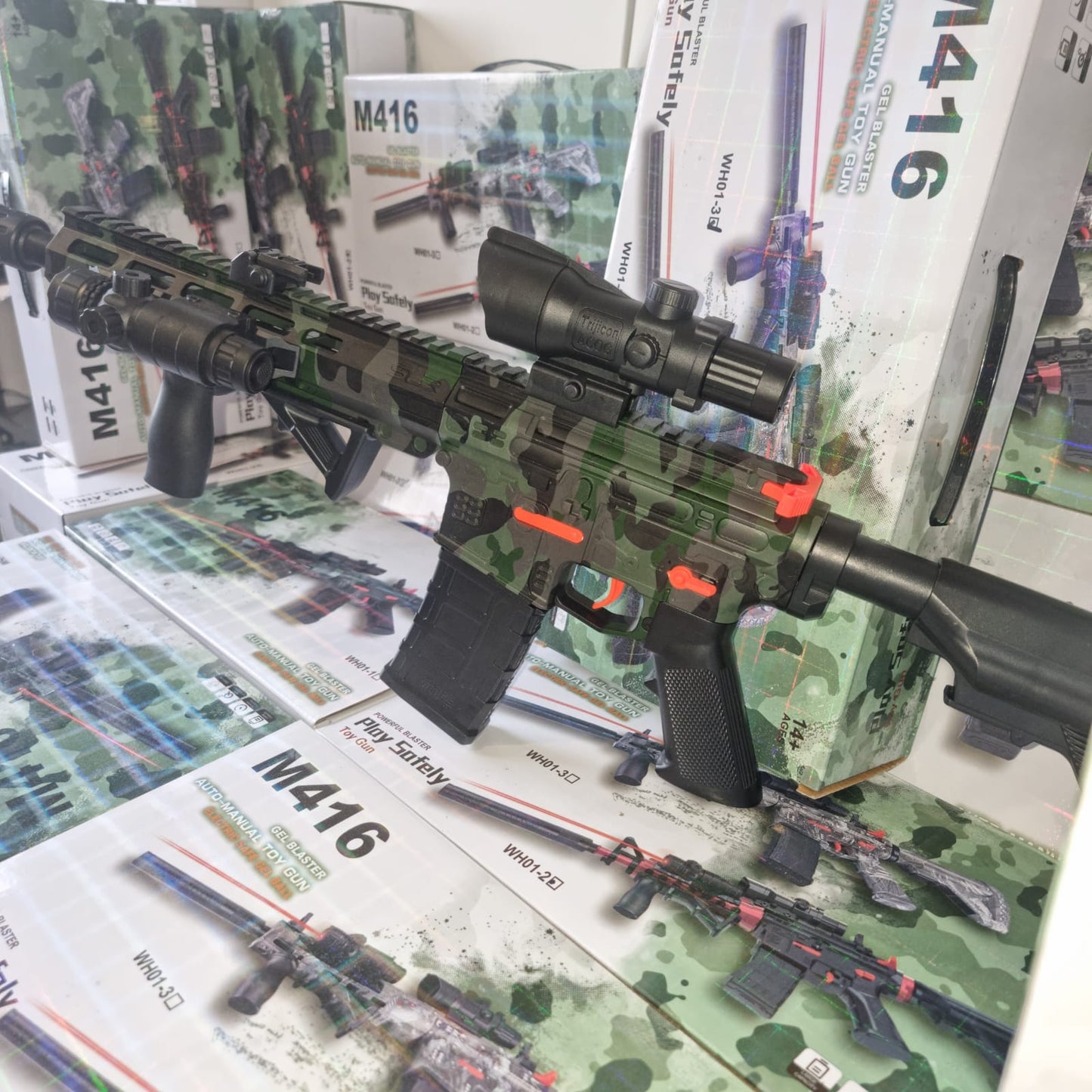 PISTOLA DE HIDROGEL M416