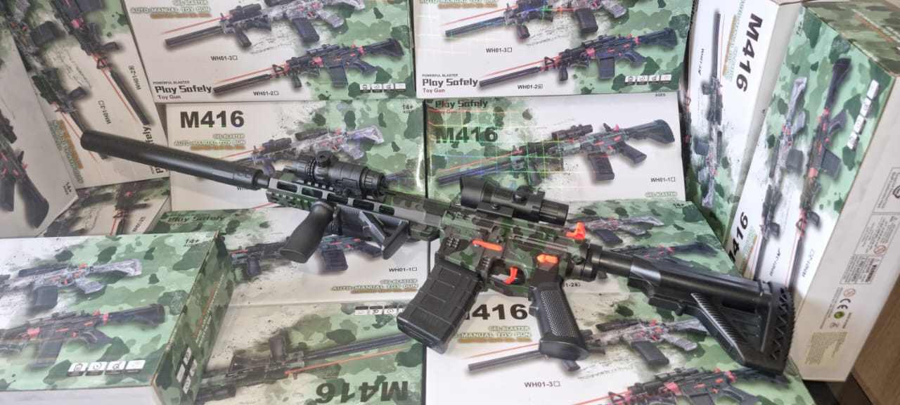 PISTOLA DE HIDROGEL M416