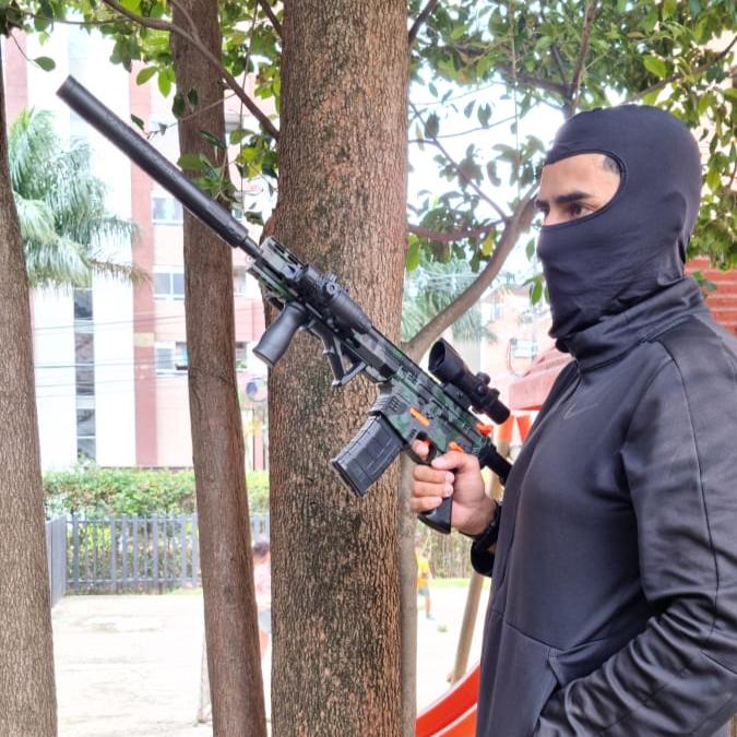 PISTOLA DE HIDROGEL M416