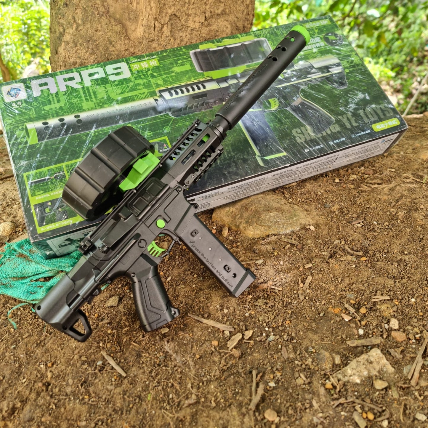 ARP9 Hidrogel | Subfusil Automático Realista para Diversión y Estrategia