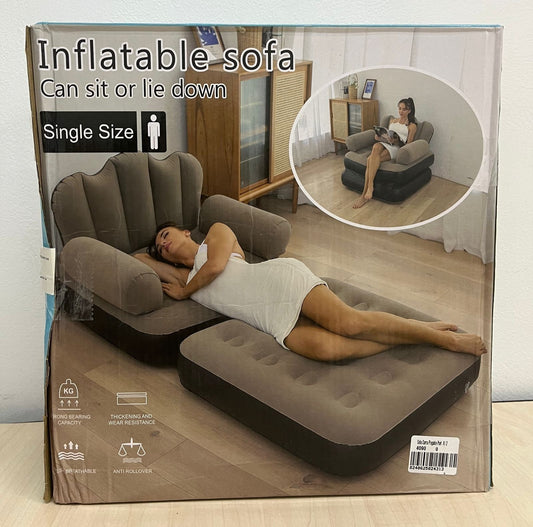 Sofá Cama Plegable Portátil 2 en 1 Inflable