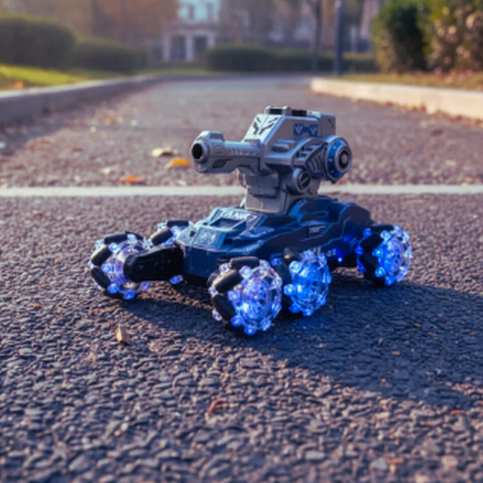 Carro tanque de 8 ruedas