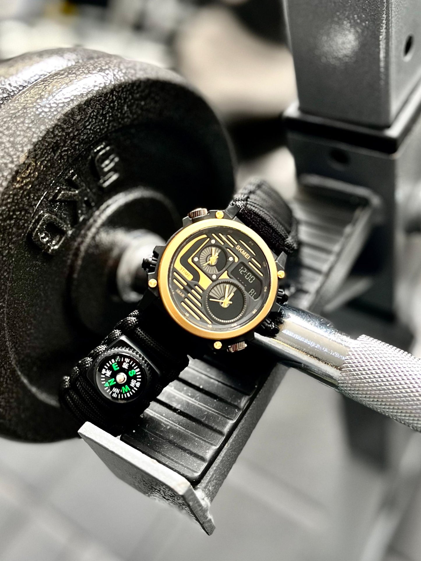 Reloj SKMEI 2202 Supervivencia Resistente y Multifuncional