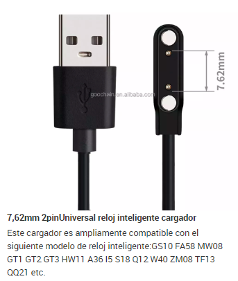 Cable Cargador Usb Universal Smart Watch