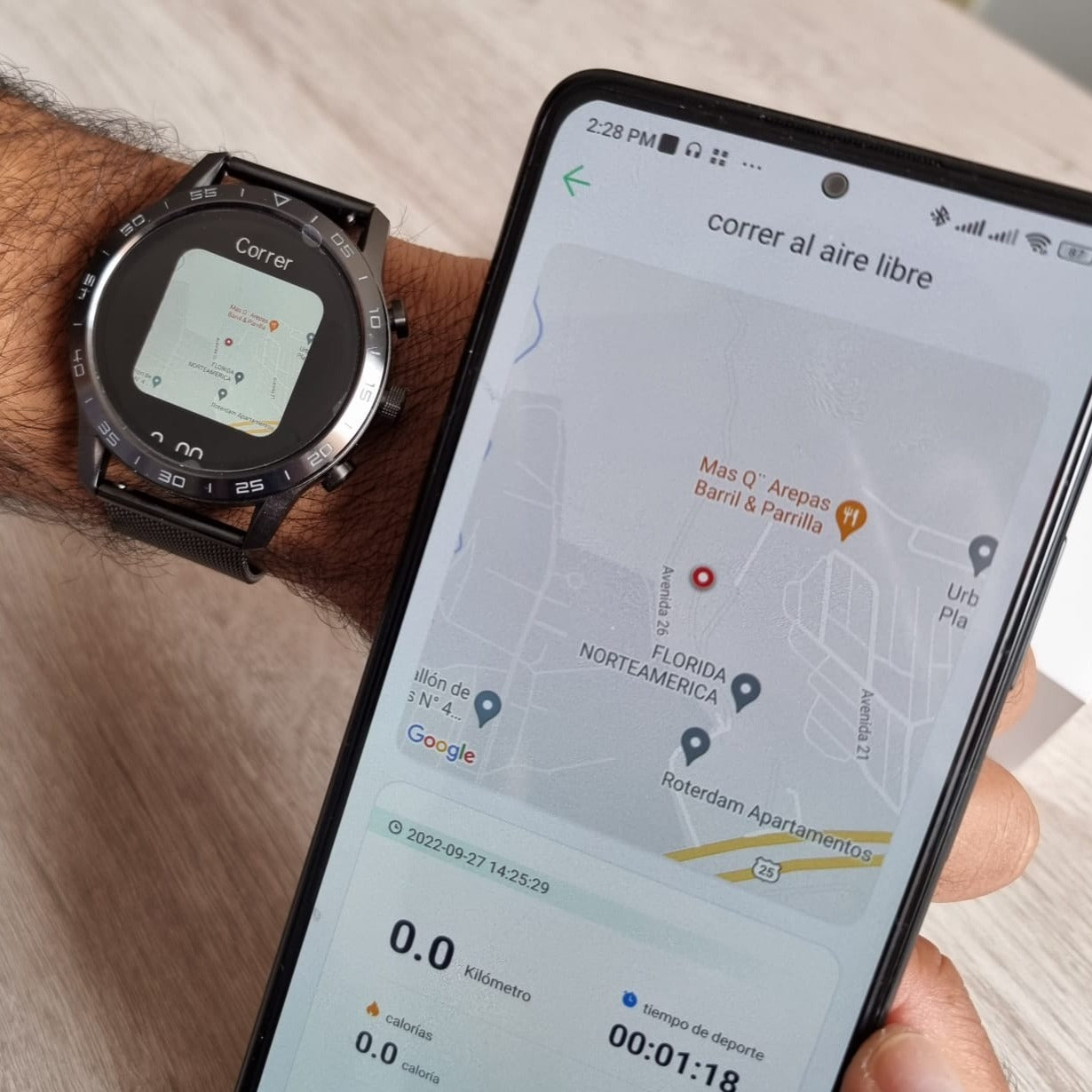 Smartwatch KK70 Gama Alta Carga Inalámbrica