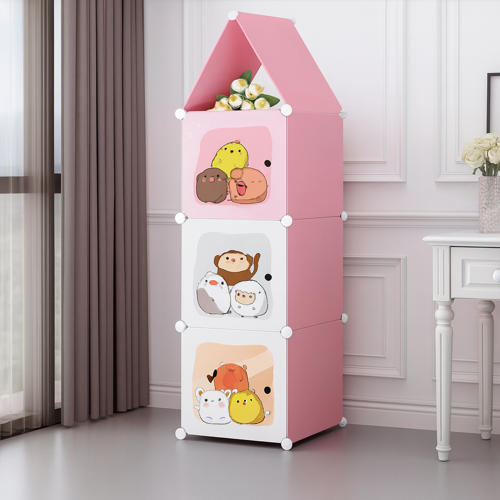 Armario Organizador Ropa Y Juguetes x3 Cajones