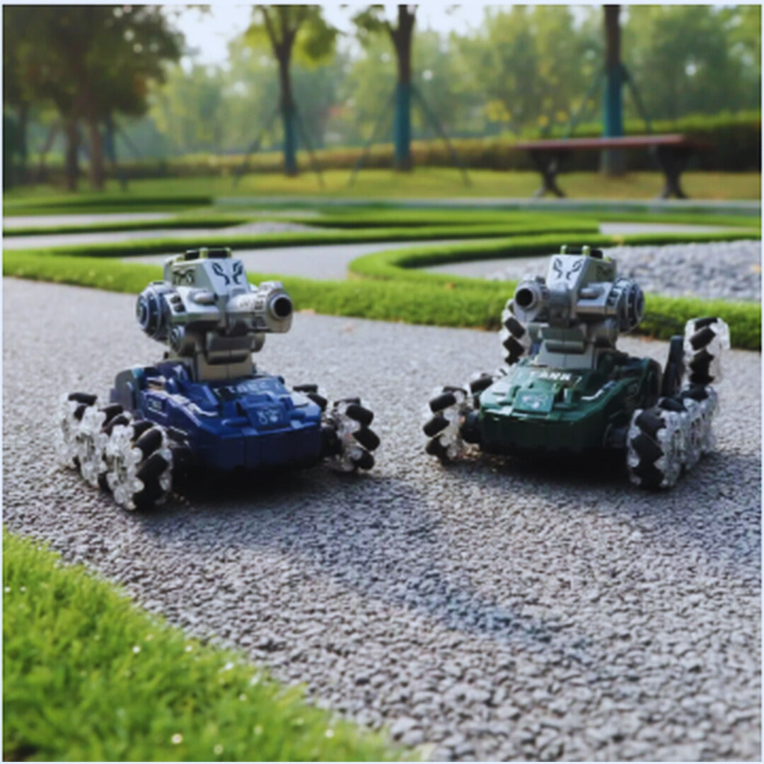 Carro tanque de 8 ruedas