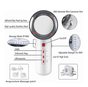 Dispositivo de Terapia Ultrasónica Facial y Corporal  Rejuvenece tu Piel
