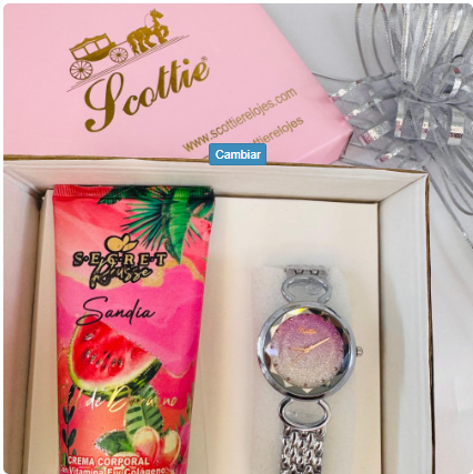 Combo Reloj Scotiee