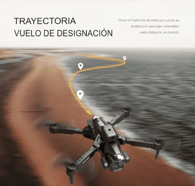 Drone K10 Max Wifi 2.4G 3 Cámaras 4K HD Sensor De Obstáculos