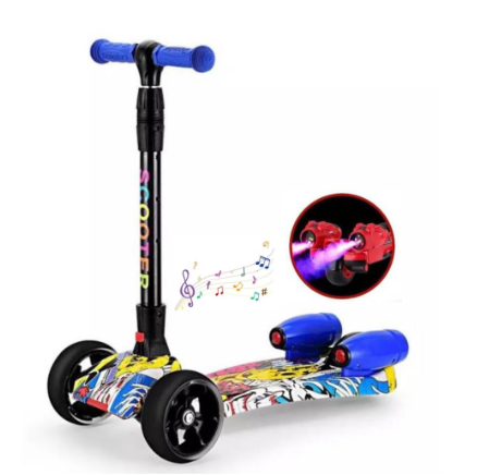 Patineta Scooter Con Humo