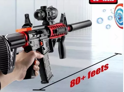 Rifle M416 de Hidrogel + Laser
