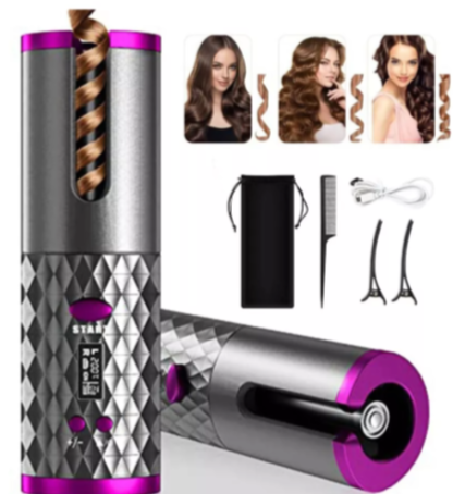 Rizador Inalámbrico Curling Iron