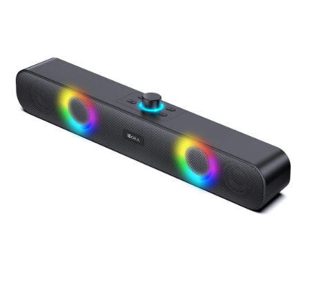 Bocina Inalambrica 1hora Barra De Sonido RGB BT USB BOC241