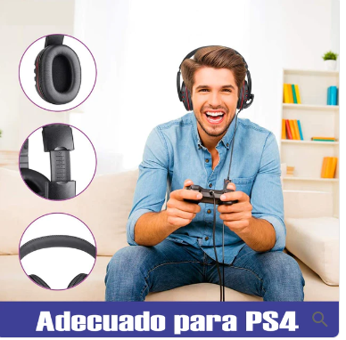 Diadema Gamer RGB Auriculares Con Microfono USB 50mm PC MAC – Bodega  Virtual Medellin