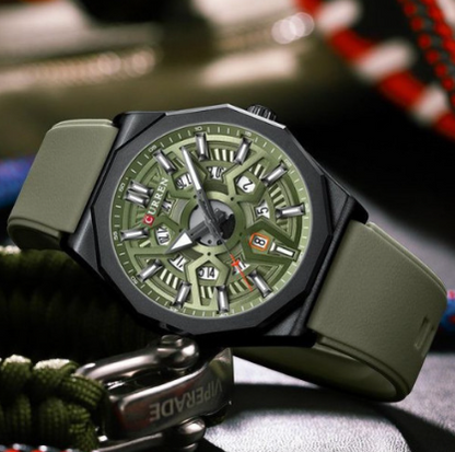 Reloj Curren 8437 Hombre  Elegancia y Comodidad Diaria