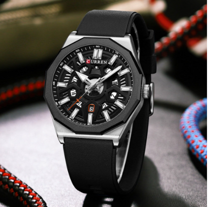 Reloj Curren 8437 Hombre  Elegancia y Comodidad Diaria