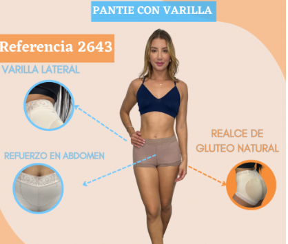 Pantie Con Varilla REF 2643