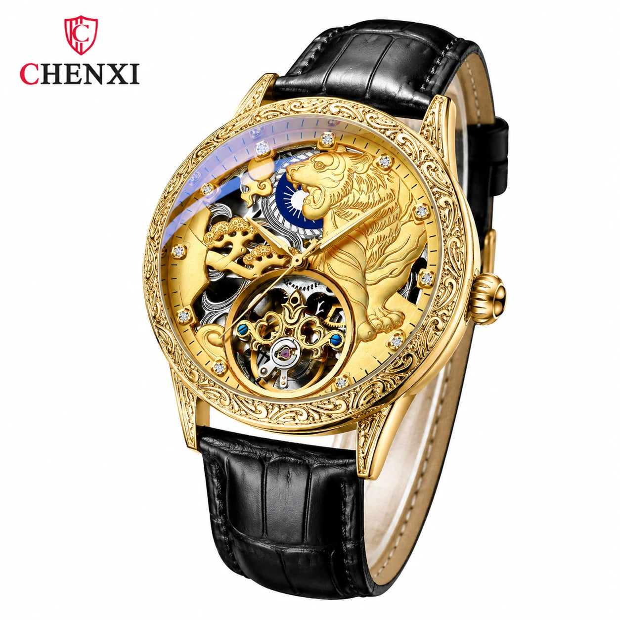 Reloj Automatico  Chenxi tigre